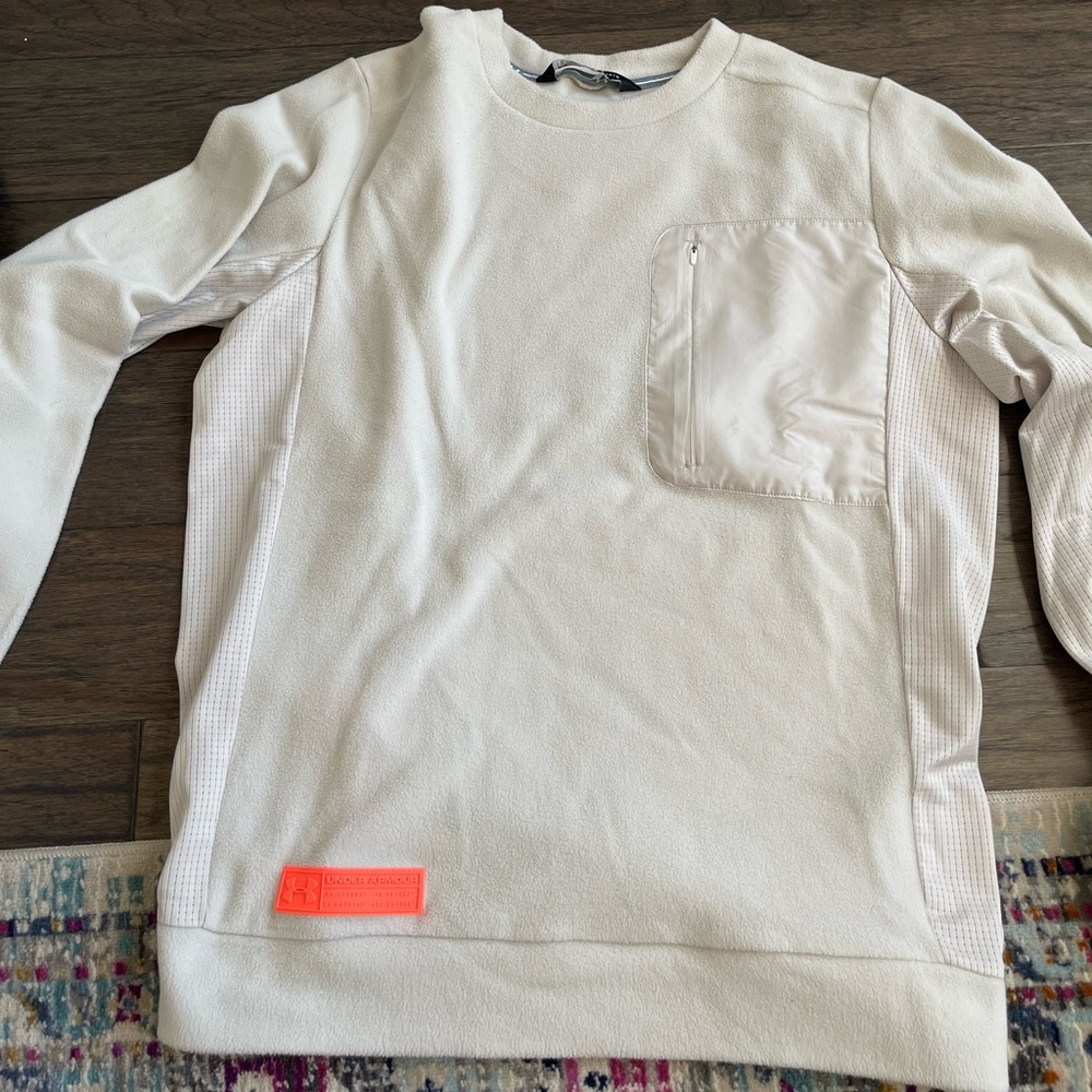 Under armor fluffy sweater.